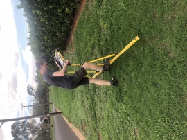Prong Frame Soil resistivity profiling