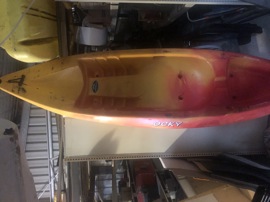 HERBI survey from a sit-on kayak with outboard motor on an outrigger