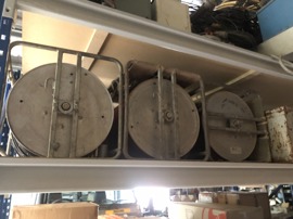 Seismic cable with take-outs – 7 reels