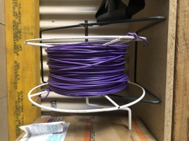 Hand laid large loops