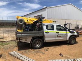 Dual Cab Ute transport of the Wallaroo system